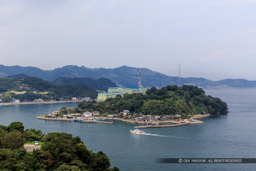来島城の遠景｜高解像度画像サイズ：5347 x 3564 pixels｜写真番号：IMG_4635｜撮影：Canon EOS 6D