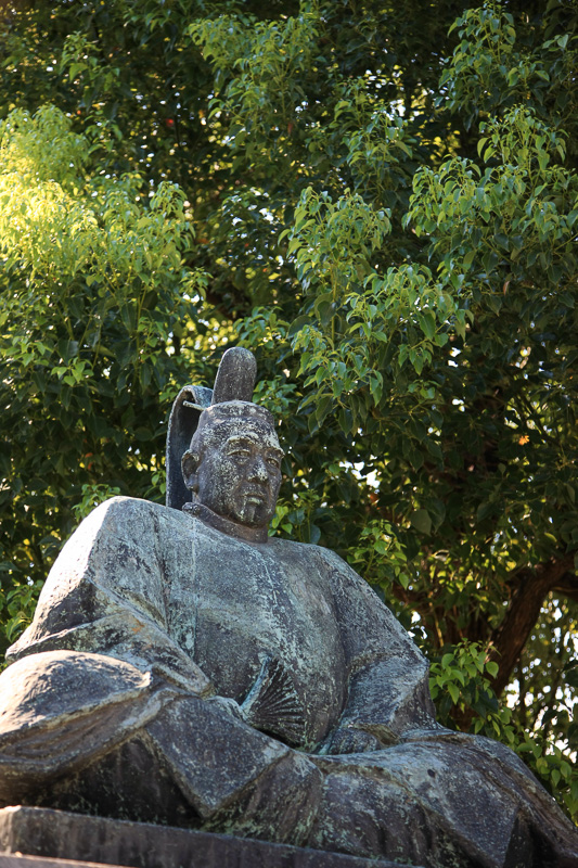 小早川隆景銅像