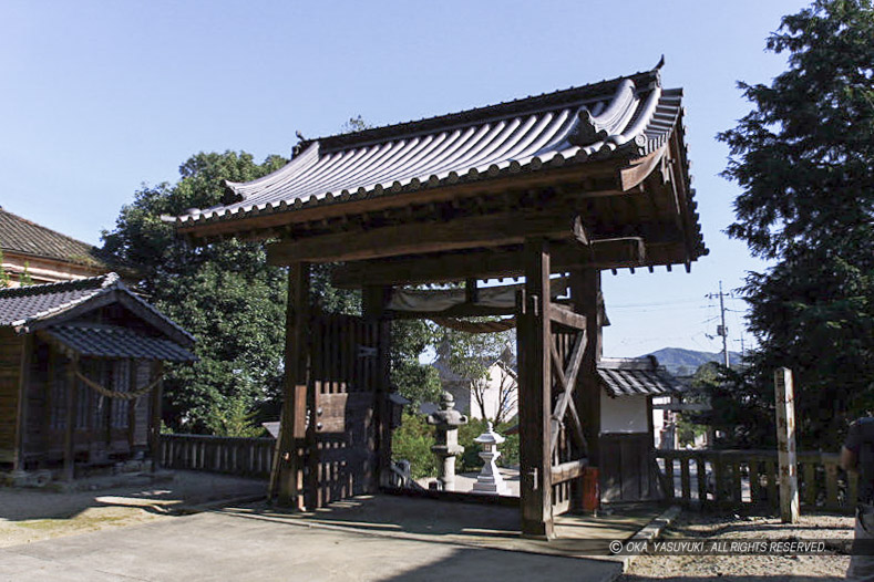 津山城の移築城門