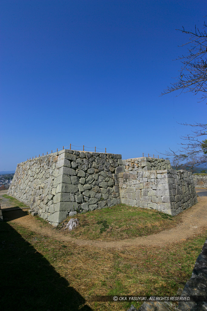 津山城の天守台