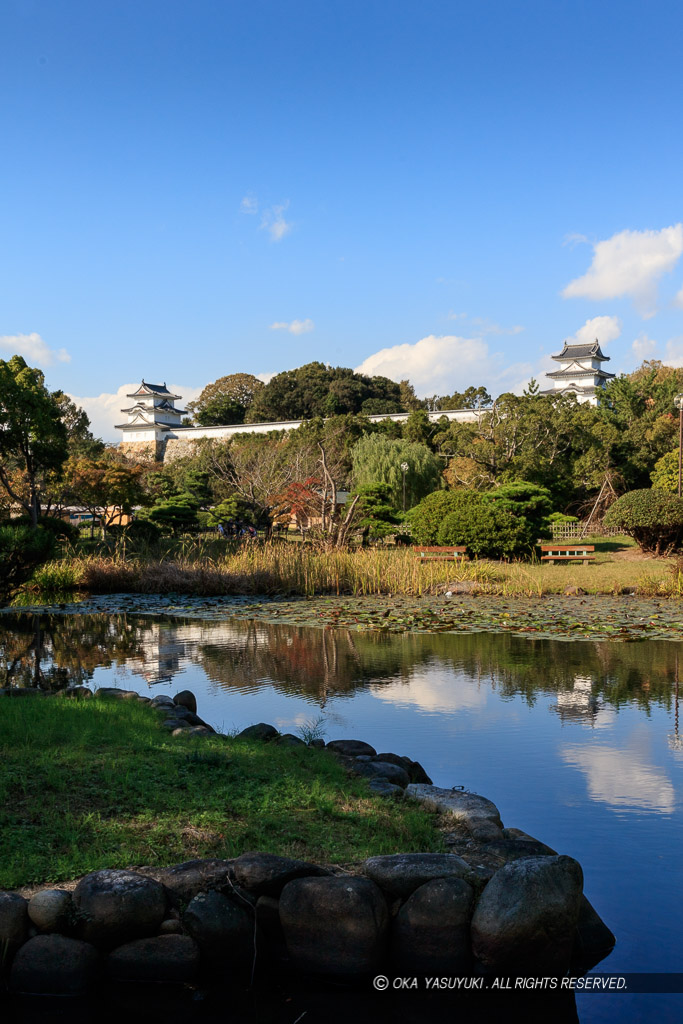 明石城・縦アングル