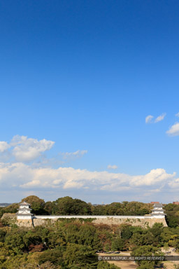 坤櫓と巽櫓｜高解像度画像サイズ：5232 x 7848 pixels｜写真番号：5DSA7587｜撮影：Canon EOS 5DS