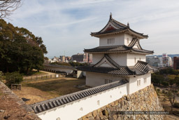 天守台から望む坤櫓・2019年|高解像度画像サイズ:8688 x 5792 pixels|写真番号:5DSA8265|撮影:Canon EOS 5DS