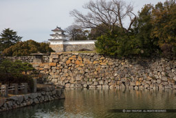 太鼓門跡と坤櫓｜高解像度画像サイズ：8688 x 5792 pixels｜写真番号：5DSA8300｜撮影：Canon EOS 5DS