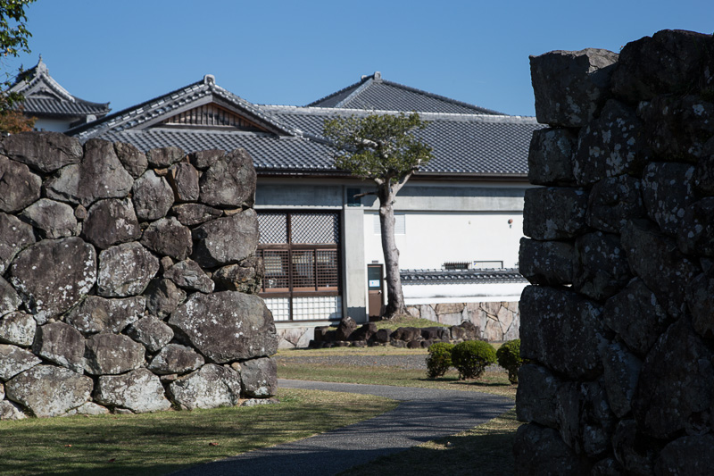 大手口の石垣