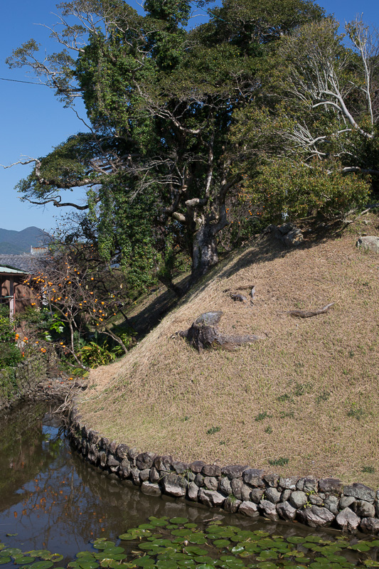 水堀と土居