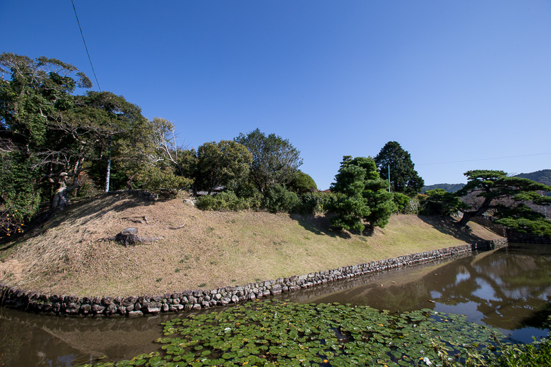 水堀と土居