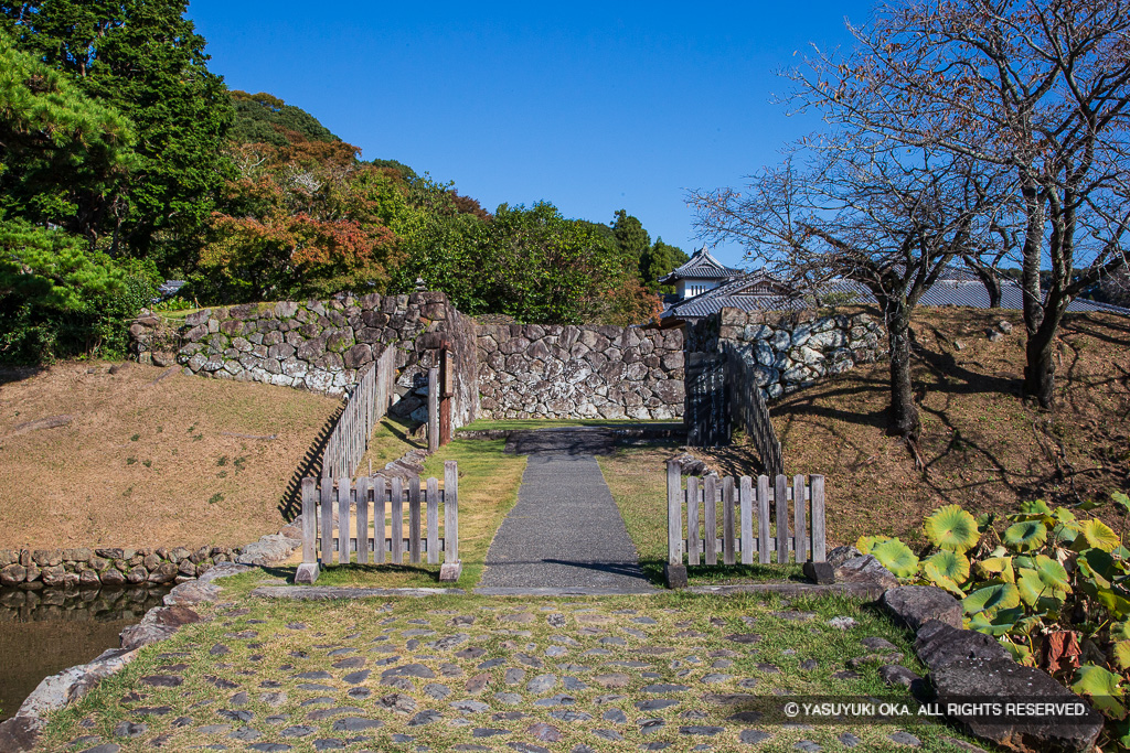 安芸城大手口