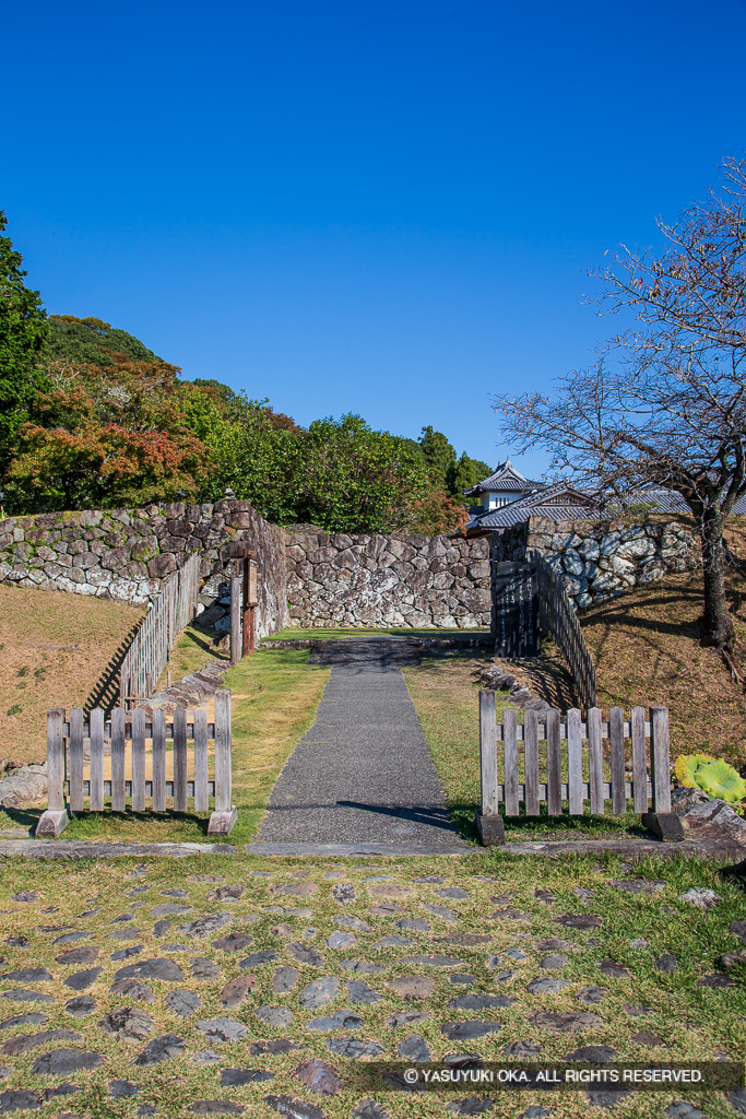 安芸城大手口