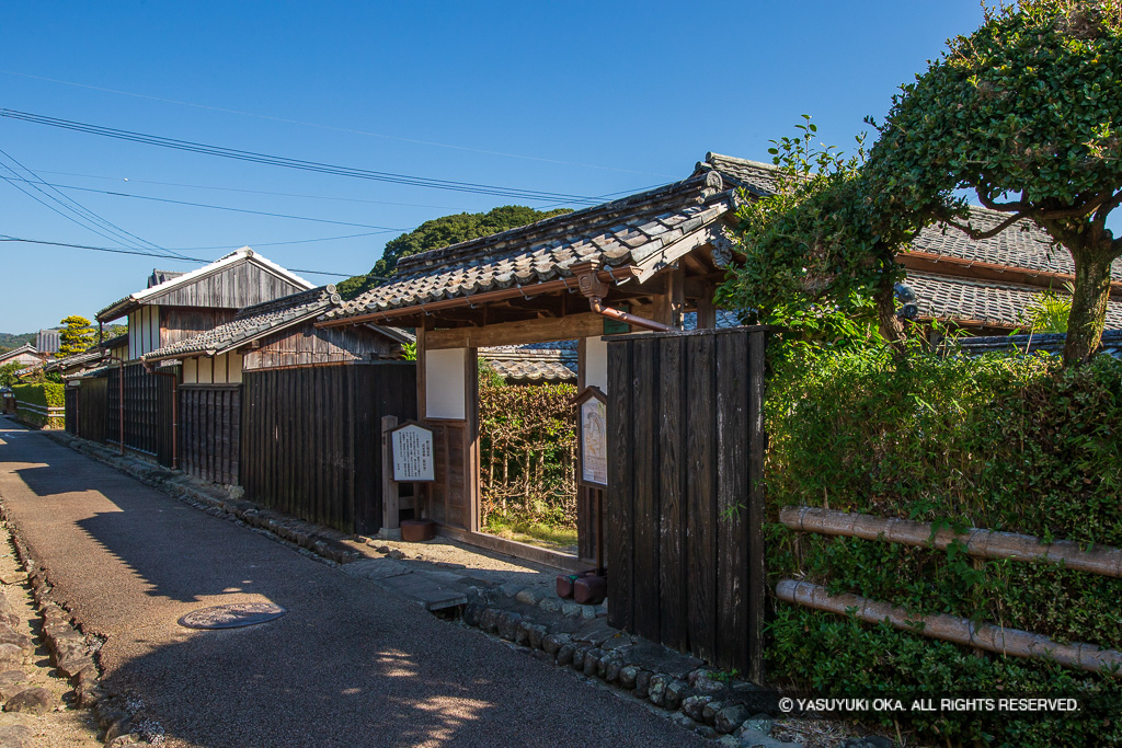 武家屋敷野村家・土居郭中