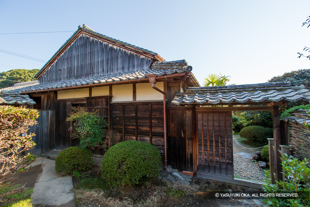 武家屋敷野村家・土居郭中