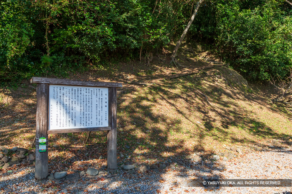 本丸への登城口
