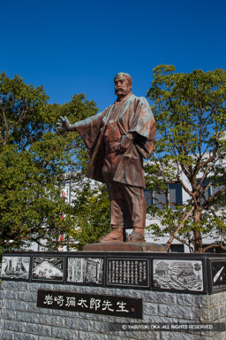 岩崎弥太郎銅像・江の川上公園 | 高解像度画像サイズ：3397 x 5095 pixels | 写真番号：1DXL7773 | 撮影：Canon EOS-1D X