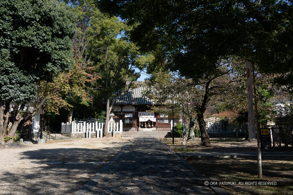 上宮天満宮（三好討伐の織田信長本陣）