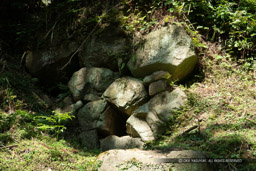 芥川山城の大手石垣|高解像度画像サイズ:6000 x 4000 pixels|写真番号:IMG_6801|撮影:Canon PowerShot G1 X Mark III