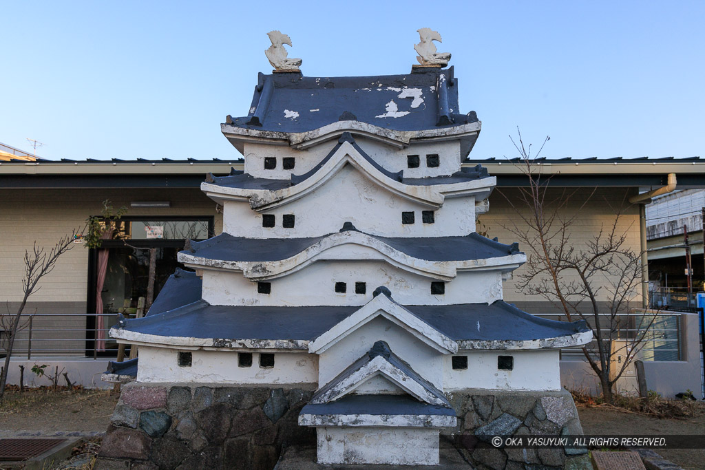 尼崎城の模型・明城小学校