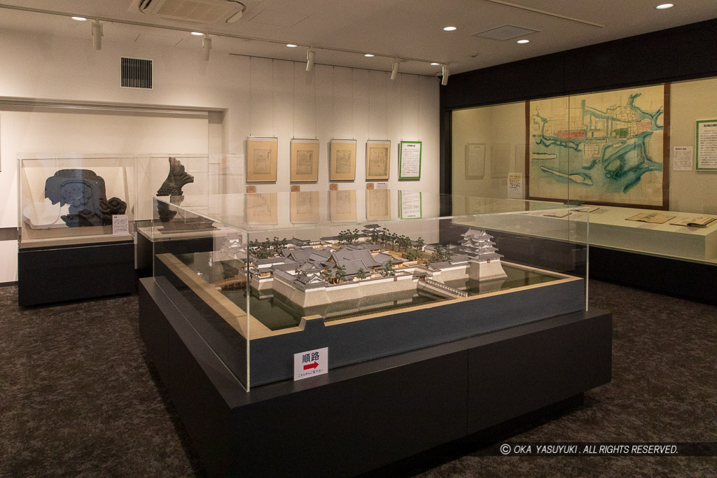 尼崎城本丸模型・尼崎市立歴史博物館