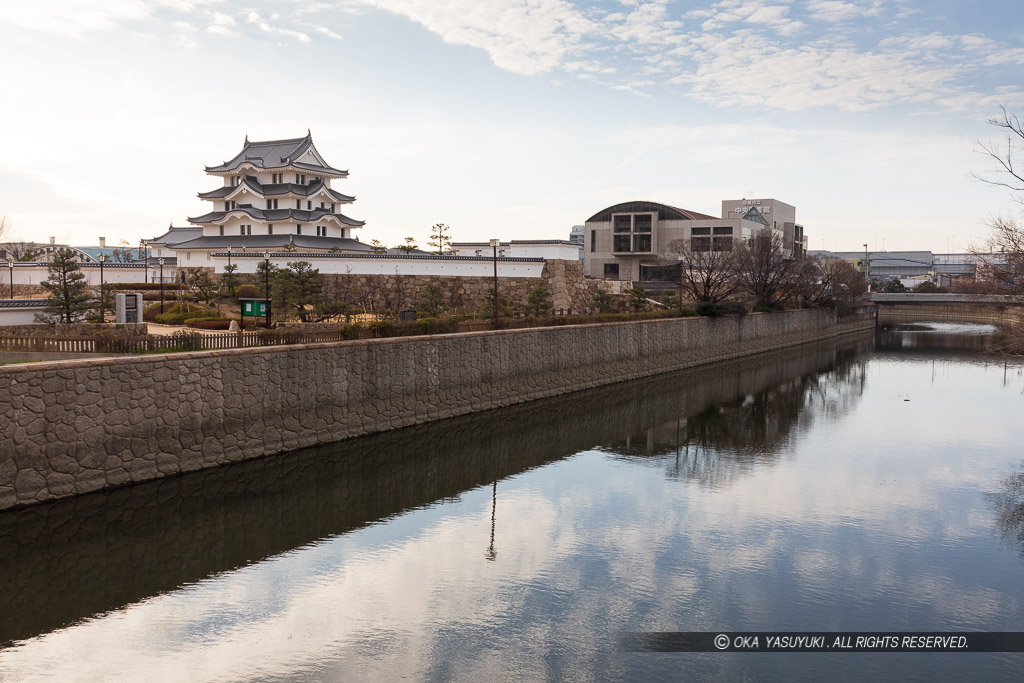 尼崎城西の外堀・庄下川