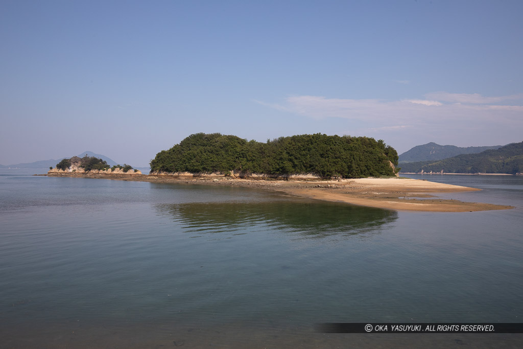 甘崎城の海割れ