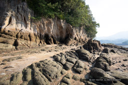 甘崎城の西側岩礁｜高解像度画像サイズ：6720 x 4480 pixels｜写真番号：_D4A1503｜撮影：Canon EOS 5D Mark IV