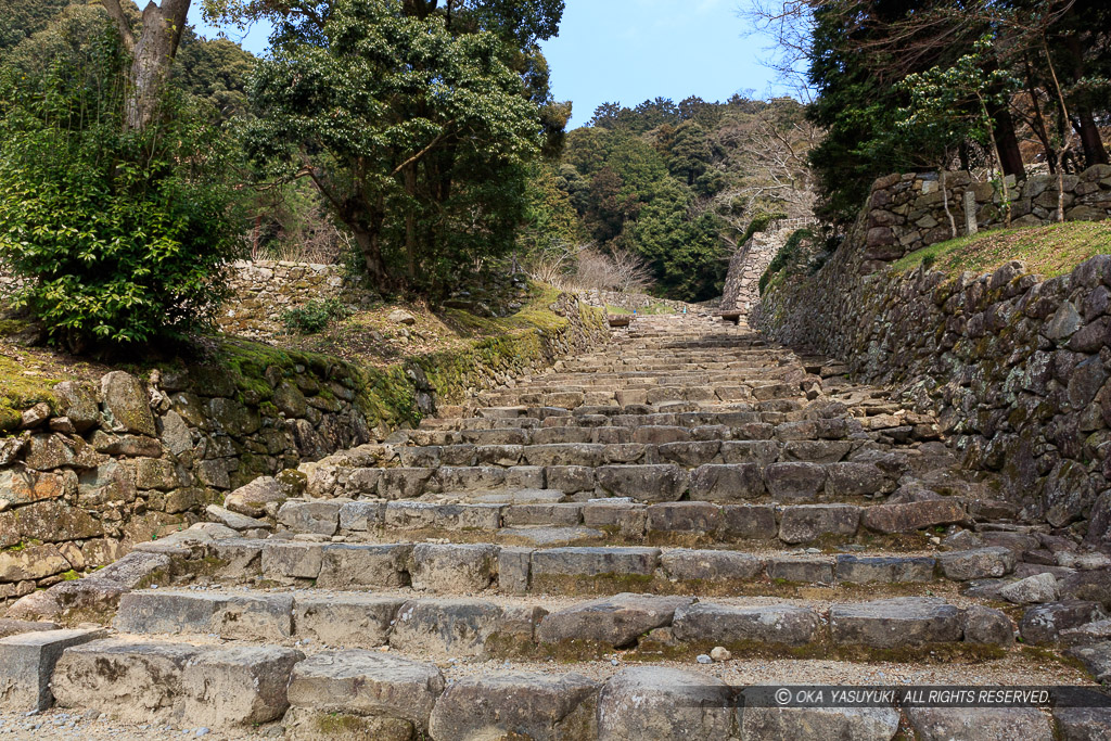 安土城大手道