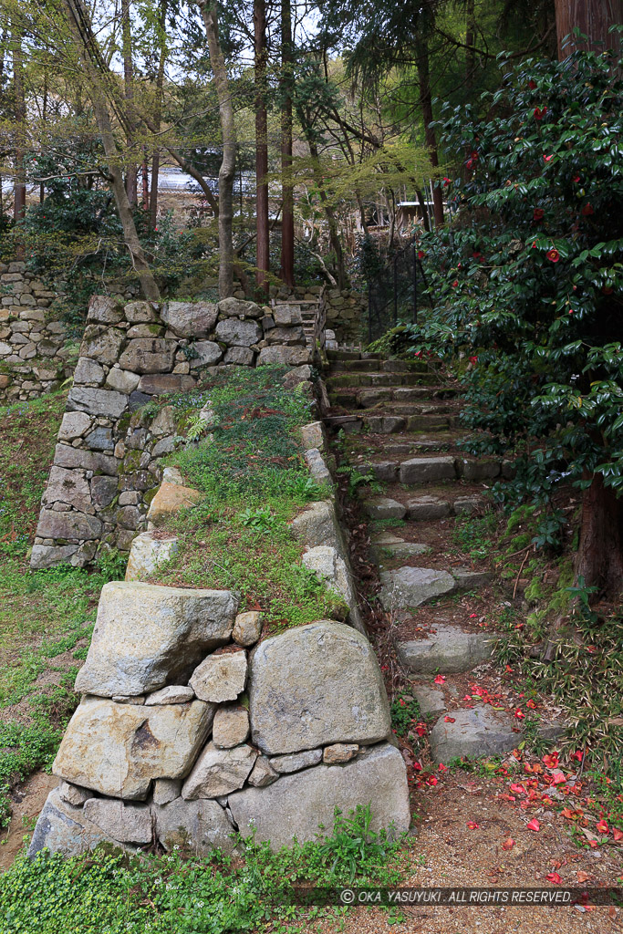 蔀の石塁・伝前田利家邸跡