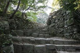 安土城天主台｜高解像度画像サイズ：5616 x 3744 pixels｜写真番号：1P3J9787｜撮影：Canon EOS-1Ds Mark III