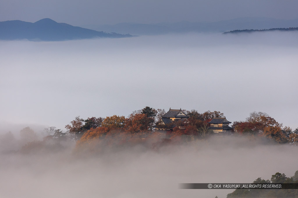 備中松山城の雲海