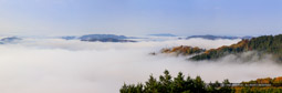 備中松山城の雲海・1億2000万画素｜高解像度画像サイズ：18932 x 6234 pixels｜写真番号：5D4A3431-pano｜撮影：Canon EOS 5D Mark IV