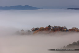 備中松山城の雲海｜高解像度画像サイズ：8518 x 5679 pixels｜写真番号：5DSA3434｜撮影：Canon EOS 5DS