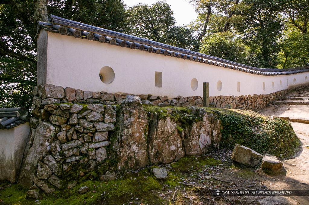 三の平櫓東土塀