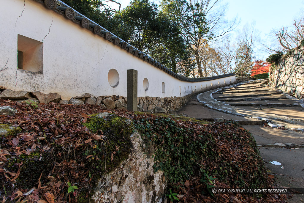 三の平櫓東土塀