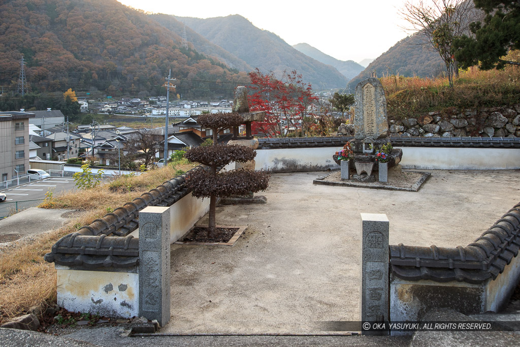 山中鹿介胴墓