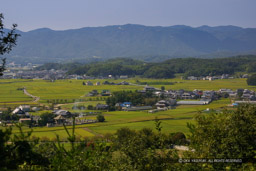 石井山秀吉本陣跡から望む2001年｜高解像度画像サイズ：1405 x 937 pixels｜写真番号：142-4300_IMG｜撮影：Canon EOS D30