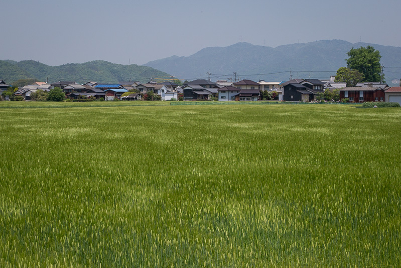 備前福岡の集落