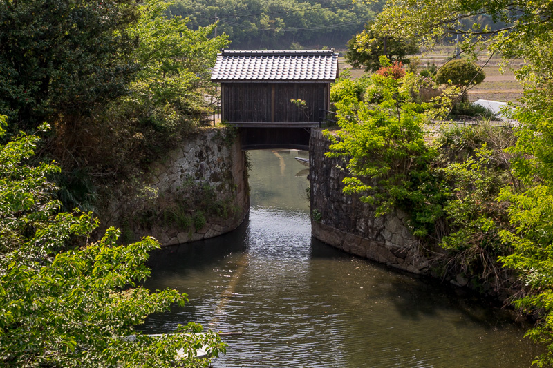 倉安川吉井水門・二の水門・高瀬廻し