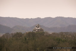 福知山城遠景｜高解像度画像サイズ：4992 x 3328 pixels｜写真番号：VJ7Z3313｜撮影：Canon EOS-1Ds Mark II