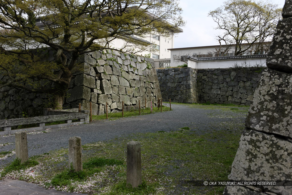 上の橋虎口