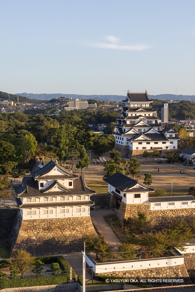 伏見櫓・筋鉄御門・天守