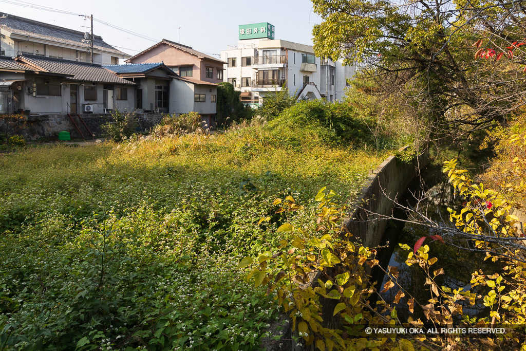 外堀跡・福山八幡宮付近