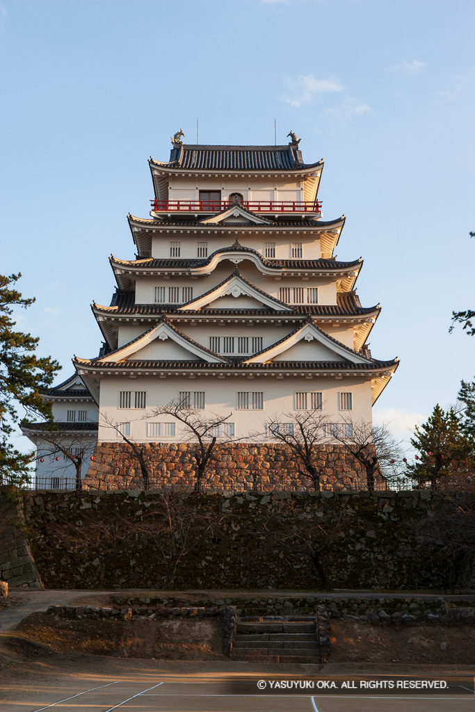 天守北面（鉄板張り以前）