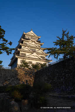 天守西面 | 高解像度画像サイズ：5464 x 8192 pixels | 写真番号：344A2488 | 撮影：Canon EOS R5