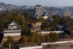 福山城(2005年撮影) | 高解像度画像サイズ:4759 x 3173 pixels | 写真番号:VJ7Z3558 | 撮影:Canon EOS-1Ds Mark II