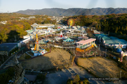 伏見桃山キャッスルランド|高解像度画像サイズ:4064 x 2704 pixels|写真番号:100-0379S53B|撮影:Canon EOS-1DS