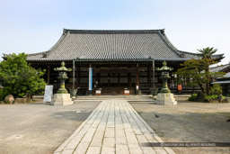 大通寺本堂・伏見城遺構｜高解像度画像サイズ：5469 x 3646 pixels｜写真番号：1P3J6120｜撮影：Canon EOS-1Ds Mark III