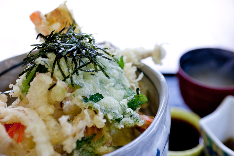 食事喫茶「藍」の天丼