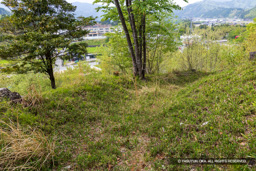 主郭下の帯曲輪 | 高解像度画像サイズ:8192 x 5464 pixels | 写真番号:6F1A7587 | 撮影:Canon EOS R5m2