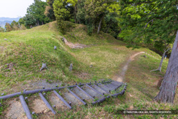 五箇篠山城主郭から副郭 | 高解像度画像サイズ：8192 x 5464 pixels | 写真番号：6F1A7605 | 撮影：Canon EOS R5m2