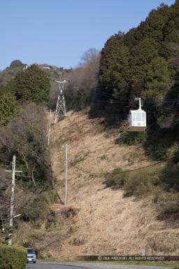 八幡山ロープウェイ|高解像度画像サイズ:4480 x 6720 pixels|写真番号:5D4A6175|撮影:Canon EOS 5D Mark IV
