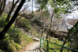 八幡山城二の丸虎口跡|高解像度画像サイズ:6720 x 4480 pixels|写真番号:5D4A6431|撮影:Canon EOS 5D Mark IV